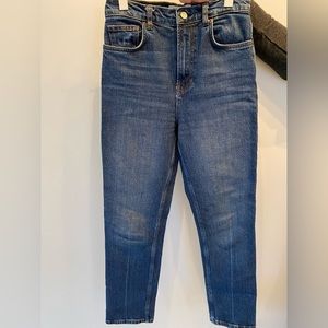 Reformation Liza Utra High Rise Straight Leg Jeans, size 27